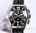 Franck Muller Mariner Chronograph Mens Watch SS Black Dial